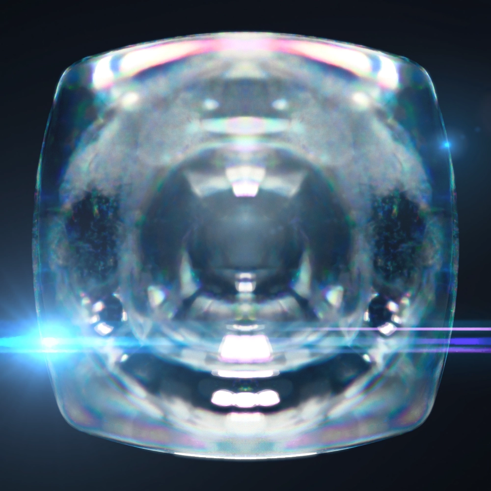 NiceGlass Blender Glass Shader with Dispersion and Caustics